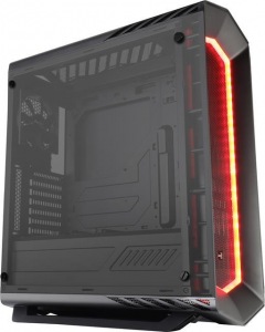 Obrzok PC skrinka Aerocool ATX P7 C1 BLACK TEMPERED GLASS - AERO-P7-C1BG