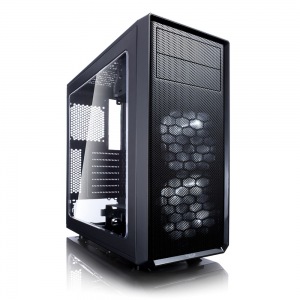 Obrzok Fractal Design Focus ern (okno) - FD-CA-FOCUS-BK-W