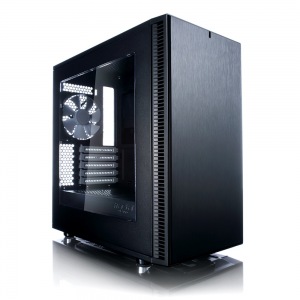 Obrzok Fractal Design Define Mini C ern (okno) - FD-CA-DEF-MINI-C-BK-W