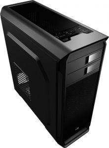 Obrzok PC skrinka Aerocool ATX AERO-500 BLACK - AEROPGSAERO-500BK