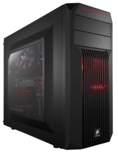 Obrzok Corsair Carbide Series SPEC-02 Red LED Mid-Tower Gaming Case - CC-9011051-WW