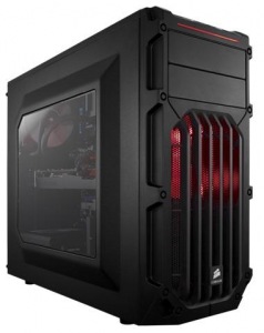 Obrzok Corsair Carbide Series SPEC-03 RED LED Mid Tower Gaming - CC-9011052-WW