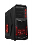 Obrzok produktu Evolveo K2 case,  ATX,  USB 3.0 + 2xUSB 2.0 + audio,  ierny,  bez zdroja