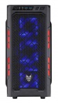 Obrzok produktu FSP / Fortron ATX Midi Tower CMT210 Red,  prhledn bonice
