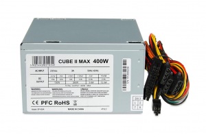 Obrzok PC zdroj I-BOX CUBE II ATX 400W 12 CM FAN - ZIC2400W12CMFA