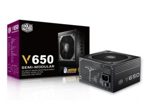 Obrzok Cooler Master zdroj V650 Semi-Modular 650W - RS650-AFBAG1-EU