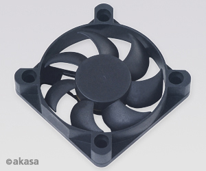 Obrzok ventiltor Akasa - 50x10 mm  - ern - AK-5010MS