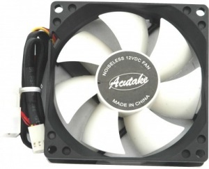 Obrzok Acutake Acu-Fan80 PWM(White Wing Fan De Luxe) - ACU-FAN80 PWM