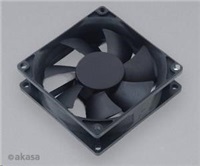 Obrzok Akasa 8cm Black Paxfan - AK-181BK-2B