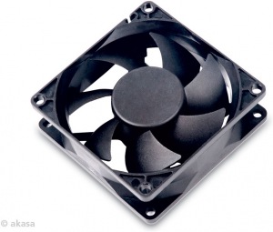 Obrzok Akasa 8cm Black Fan - DFS802512H