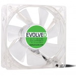 Obrzok produktu EVOLVEO ventiltor 140mm,  LED erven