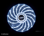 Obrzok produktu pdavn ventiltor Akasa Vegas LED 12 cm bl