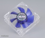 Obrzok produktu ventiltor Akasa - 8 cm - Emperor modr - tich
