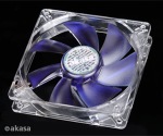 Obrzok produktu ventiltor Akasa - 12 cm - Emperor modr - tich