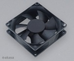 Obrzok produktu ventiltor Akasa - 8 cm  - Paxfan ern - tich