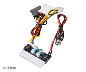 Obrzok AKASA adaptr 80W DC pro DC ATX power - AK-PE080-03