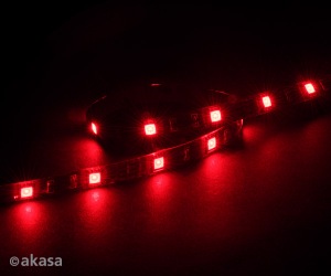 Obrzok AKASA - LED pska-magnetick - erven Vegas M - AK-LD05-50RD