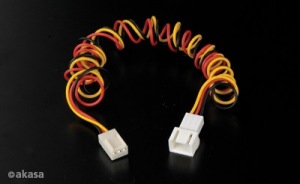 Obrzok AKASA - 3-pin prodluovac kabel - H254