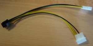 Obrázok Redukce 6 PIN konektoru pro PCI-E karty ze zdroje - CC-PSU-6
