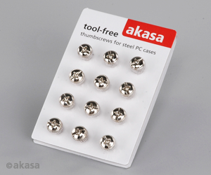 Obrzok Akasa - toolless roub - hrub - 6 ks (hdd - AK-MX005