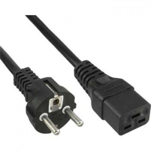 Obrzok PremiumCord Kabel sov k potai 230V 16A 3m  IEC 320 C19 konektor - kpspa