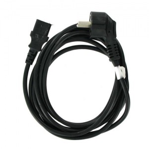 Obrzok 4World Napjec kabel 3pin 3.0m Black - 05268