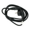 4World Napjec kabel 3pin 1.8m Black - 05267 | obrzok .2