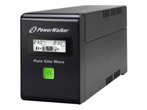 Obrzok Power Walker UPS Line-Interactive 600VA 2x PL 230V - VI_600_SW_FR