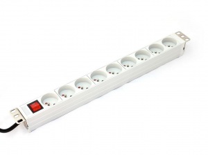 Obrzok DIGITUS 19   outlet strip with switch - A-19-STRIP-4-IMP