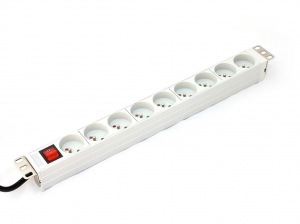 Obrzok DIGITUS 19   outlet strip with switch - A-19-STRIP-4-IMP