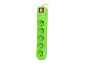 Obrzok Natec Surge protector 5 sockets (IEC CONNECTOR) 1.5m - NSP-0839