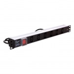 Obrzok produktu Linkbasic power bar 1U for 19   rack cabinets - 6 outlets C13