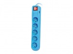 Obrzok produktu Natec Surge protector 5 sockets (IEC CONNECTOR) 1.5m,  blue