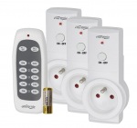 Obrzok produktu Energenie Smart switching wireless socket set,  3 kanly,  Franczske sockety,  16A