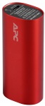 Obrzok produktu APC Mobile Power Pack,  3000mAh Li-on cylinder,  Red (EMEA / CIS / MEA)