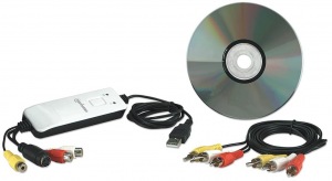 Obrzok Manhattan Audio-Video Grabber Hi-Speed USB 2.0 - 162579