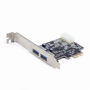 Obrzok GEMBIRD PCI-e radi 2x USB 3.0 extern port. Intern karta - SKUPC-30-2P