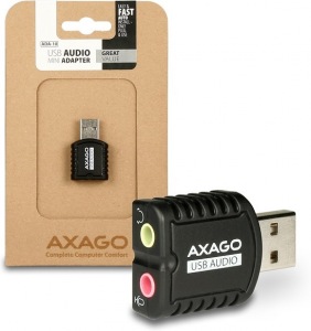 Obrzok AXAGON stereo audio MINI - ADA-10