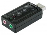 Obrzok produktu Manhattan Sound card Hi-Speed USB virtual 3D 7.1 with volume control