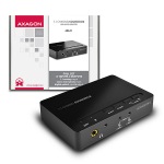 Obrzok produktu AXAGON ADA-71,  SOUNDbox USB real 7.1 audio adapter,  SPDIF in / out