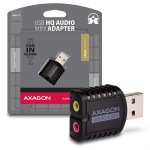 Obrzok produktu AXAGON ADA-17,  USB2.0 - stereo HQ audio MINI adapter 24bit 96kHz