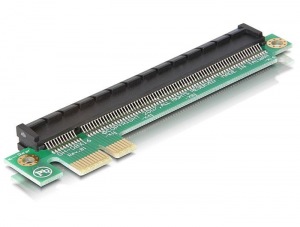 Obrzok Delock rozrujca karta PCIe - Extension Riser Card  x1 > x16 - 