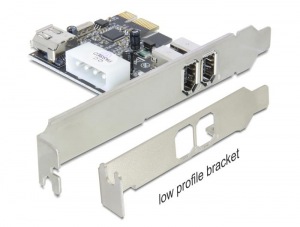 Obrzok Delock karta PCI Express FireWire A 2 - C1032559