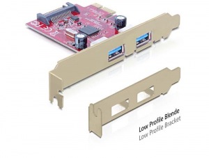 Obrzok Delock PCI Express Card > 2x USB 3.0 - 