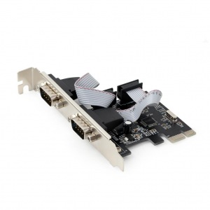 Obrzok Gembird PCI Express card > 2x serial (low profile) - SPC-22