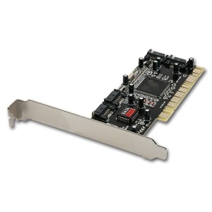 Obrzok AXAGO PCIS-50 PCI radi 4x int.SATA RAID 0  - PCIS-50