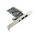 Obrázok produktu 4World 4-portový radič (3+1) FireWire  / 1394 na karte PCI