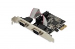 Obrzok produktu Adaptr DIGITUS,  PCI Express,  2x sriov port Chip: MCS9901