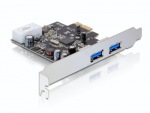 Obrzok produktu Delock karta PCI Express -> 2x USB 3.0 + low-profile panel