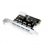 Obrzok produktu IcyBox USB 3.0 PCI-E Expansion Card with 4x USB 3.0 port